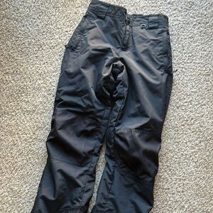 Slalom women’s snow pants xs black skiing snowboarding